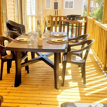 キャンプ場 Mobil-home Le Cocon Fun Pass Non Inclus