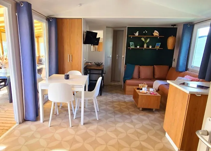 Campingplatz Mobil-home Le Cocon Fun Pass Non Inclus Canet-en-Roussillon