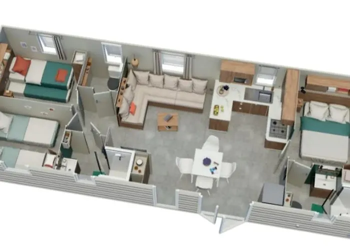 Mobil-home Le Cocon Fun Pass Non Inclus * Canet-en-Roussillon