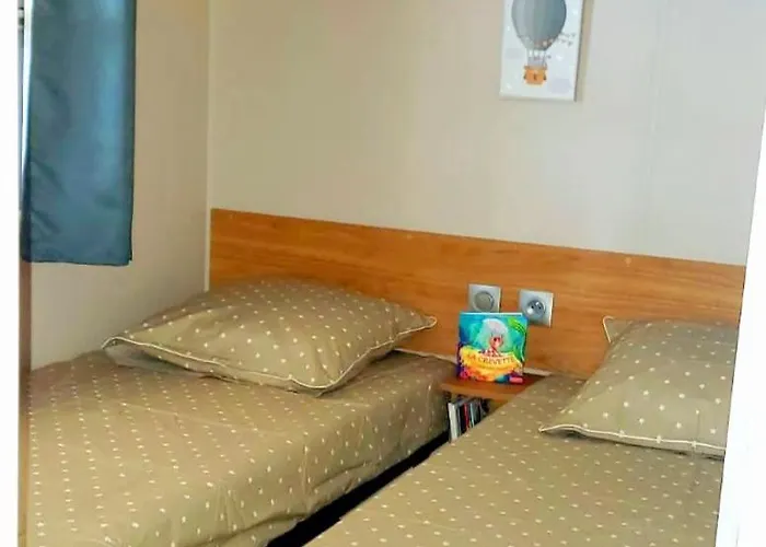 Campingplatz Mobil-home Le Cocon Fun Pass Non Inclus