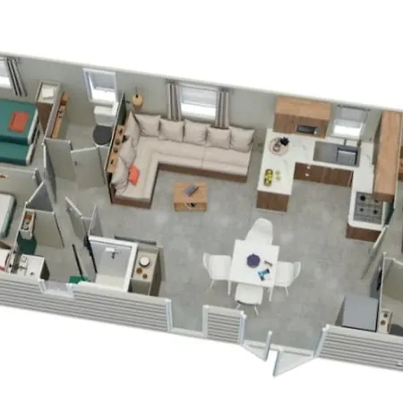 Mobil-home Le Cocon Fun Pass Non Inclus * קאנט אן רוסיון
