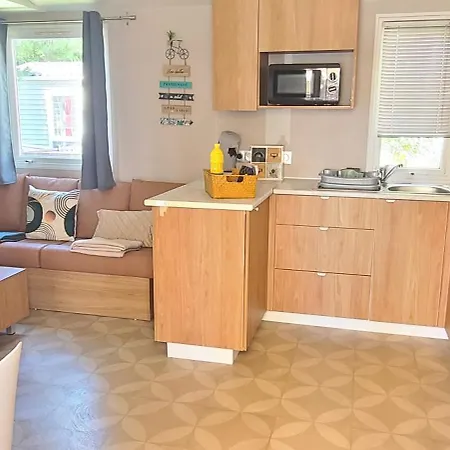 אתר קמפינג Mobil-home Le Cocon Fun Pass Non Inclus *