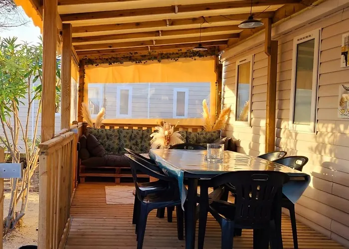 Mobil-home Le Cocon Fun Pass Non Inclus 카네트