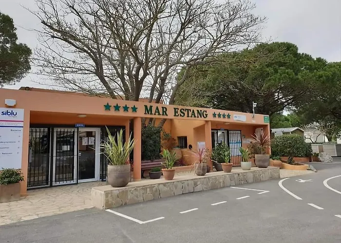 캠프장 Mobil-home Le Cocon Fun Pass Non Inclus 카네트