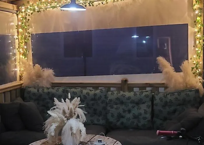 캠프장 Mobil-home Le Cocon Fun Pass Non Inclus 카네트