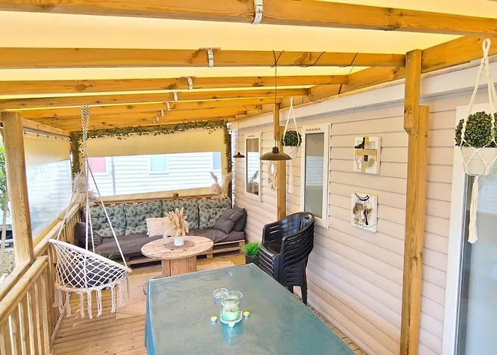 Mobil-home Le Cocon Fun Pass Non Inclus *